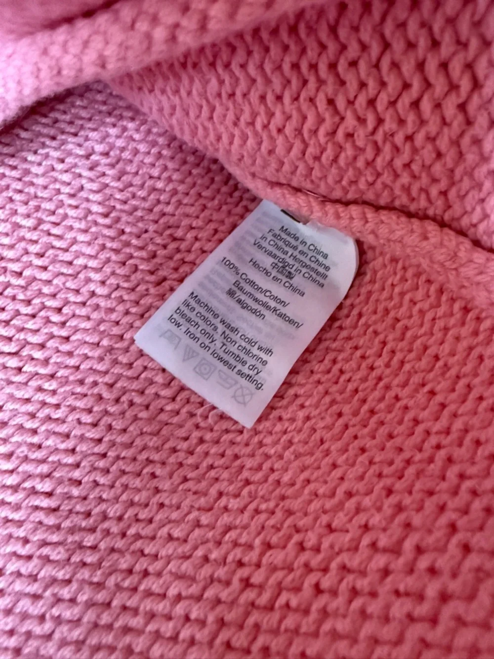 J. Crew Pink Crewneck Sweater